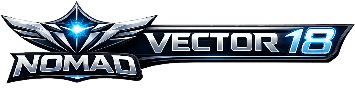 Vector 18 gaming laptop logo.