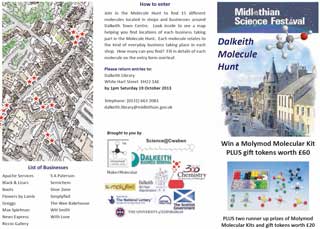 Dalkeith Molecule Hunt entry form