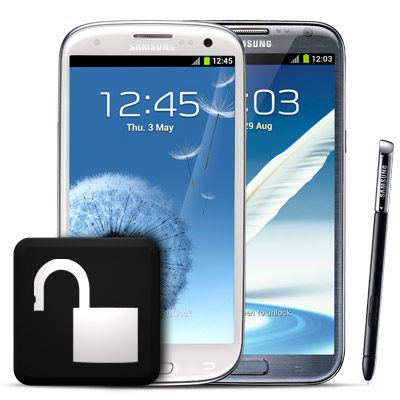 Unlock Samsung Galaxy Phones O2 Vodafone Ee And Three