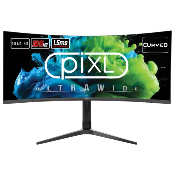 piXL CM34C7 34 Inch Ultrawide Gaming Monitor