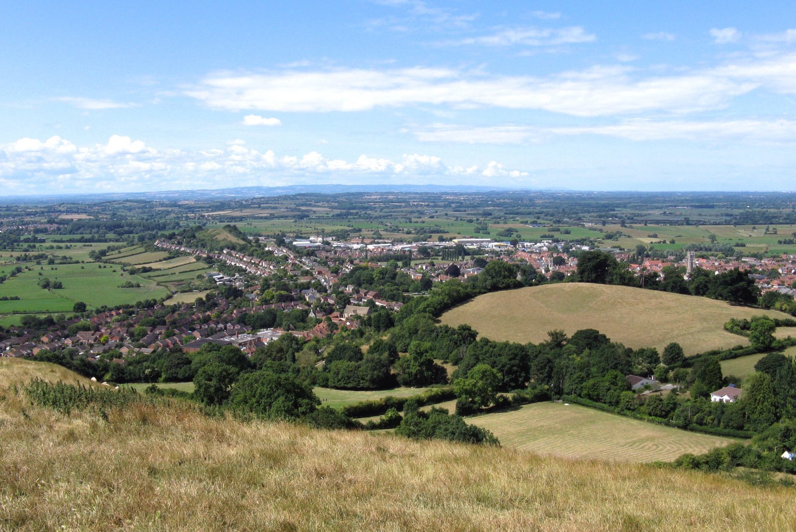 picture of Glastonbury.