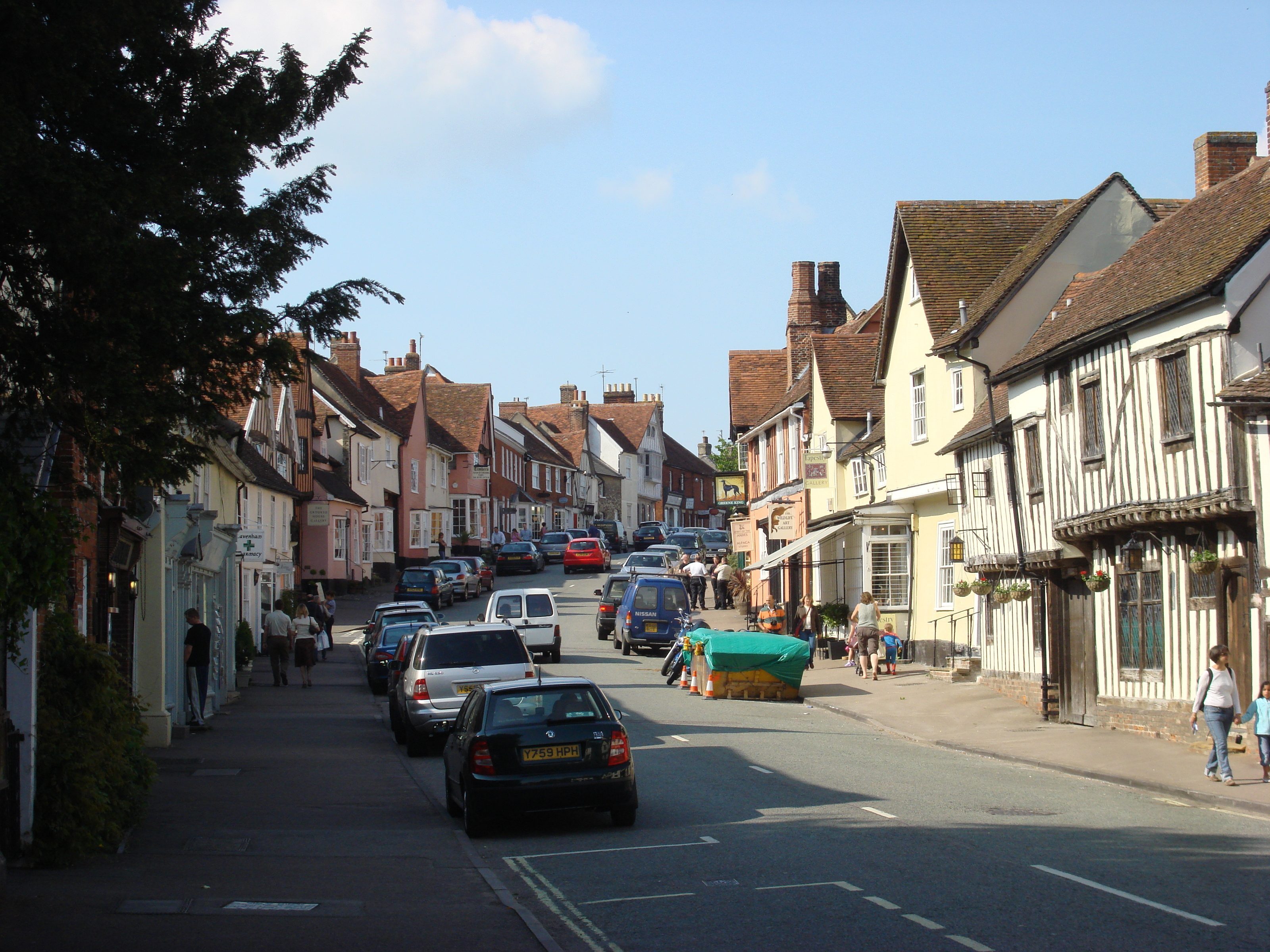 picture of Lavenham.