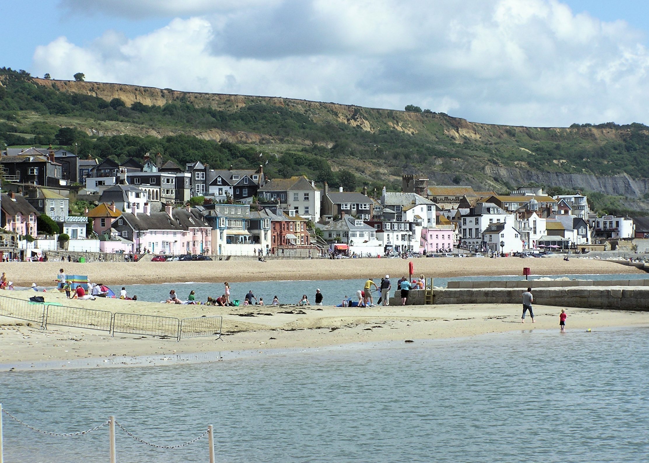 picture of Lyme Regis.