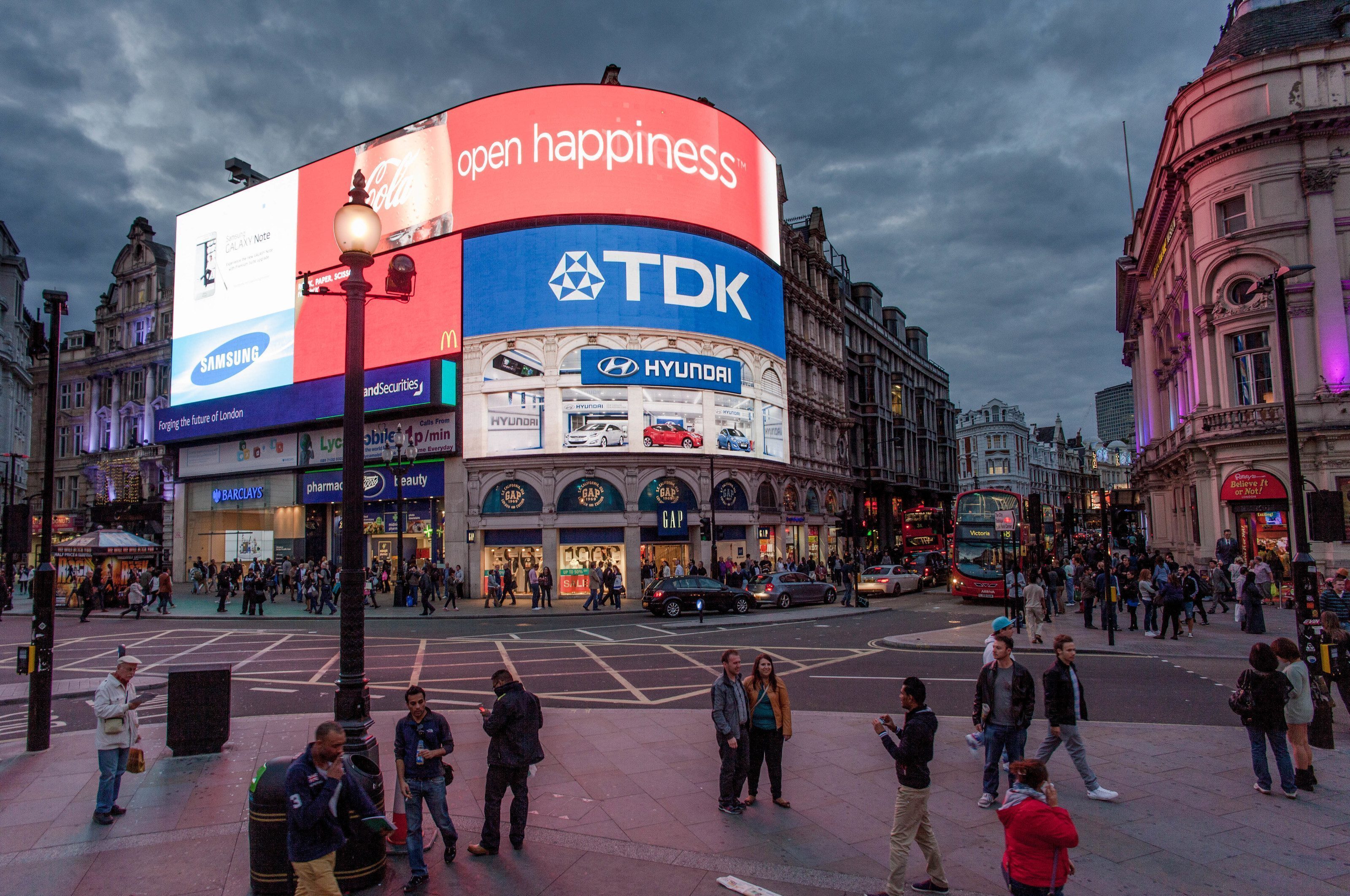 picture of West End of London.