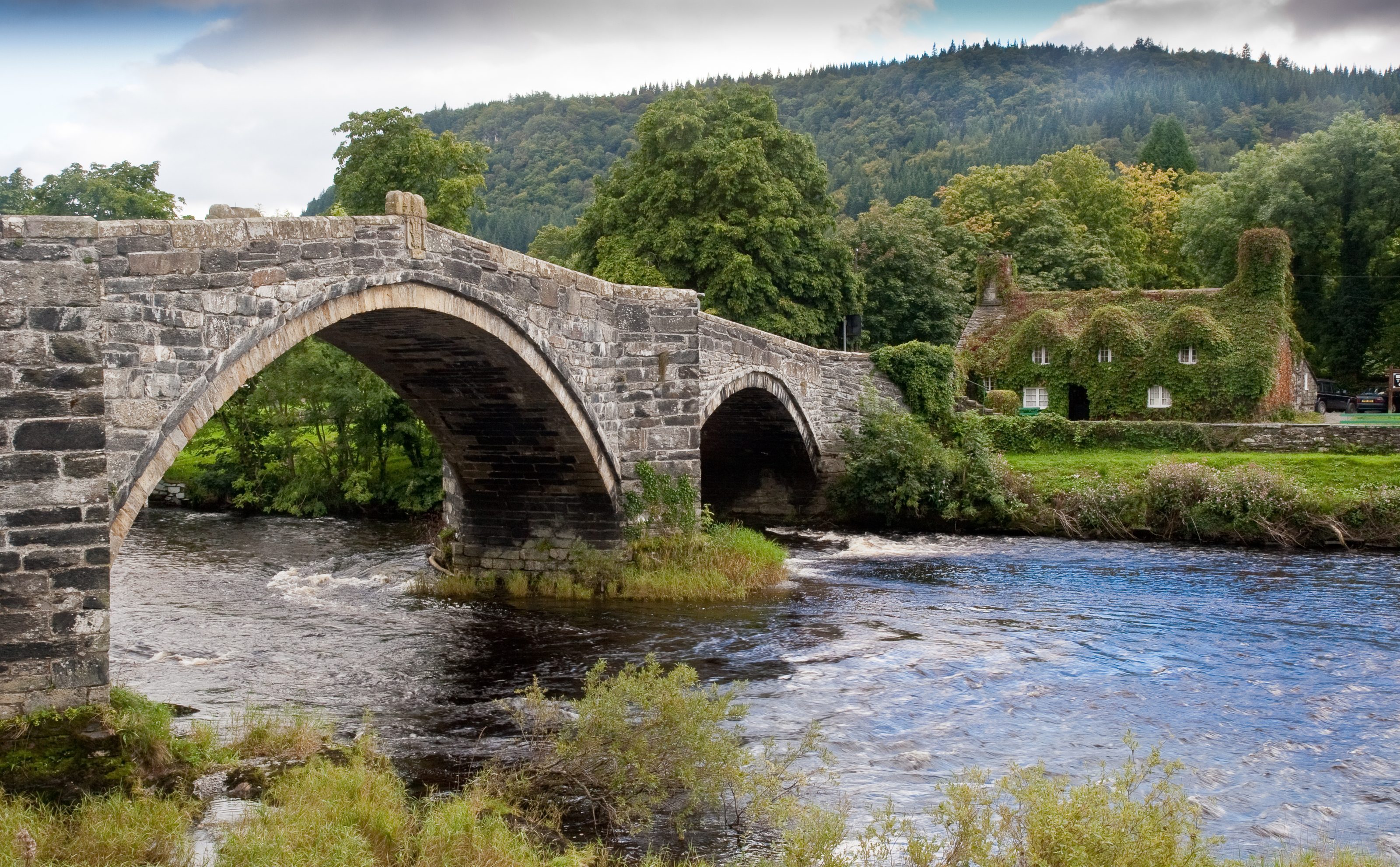 picture of Llanrwst.