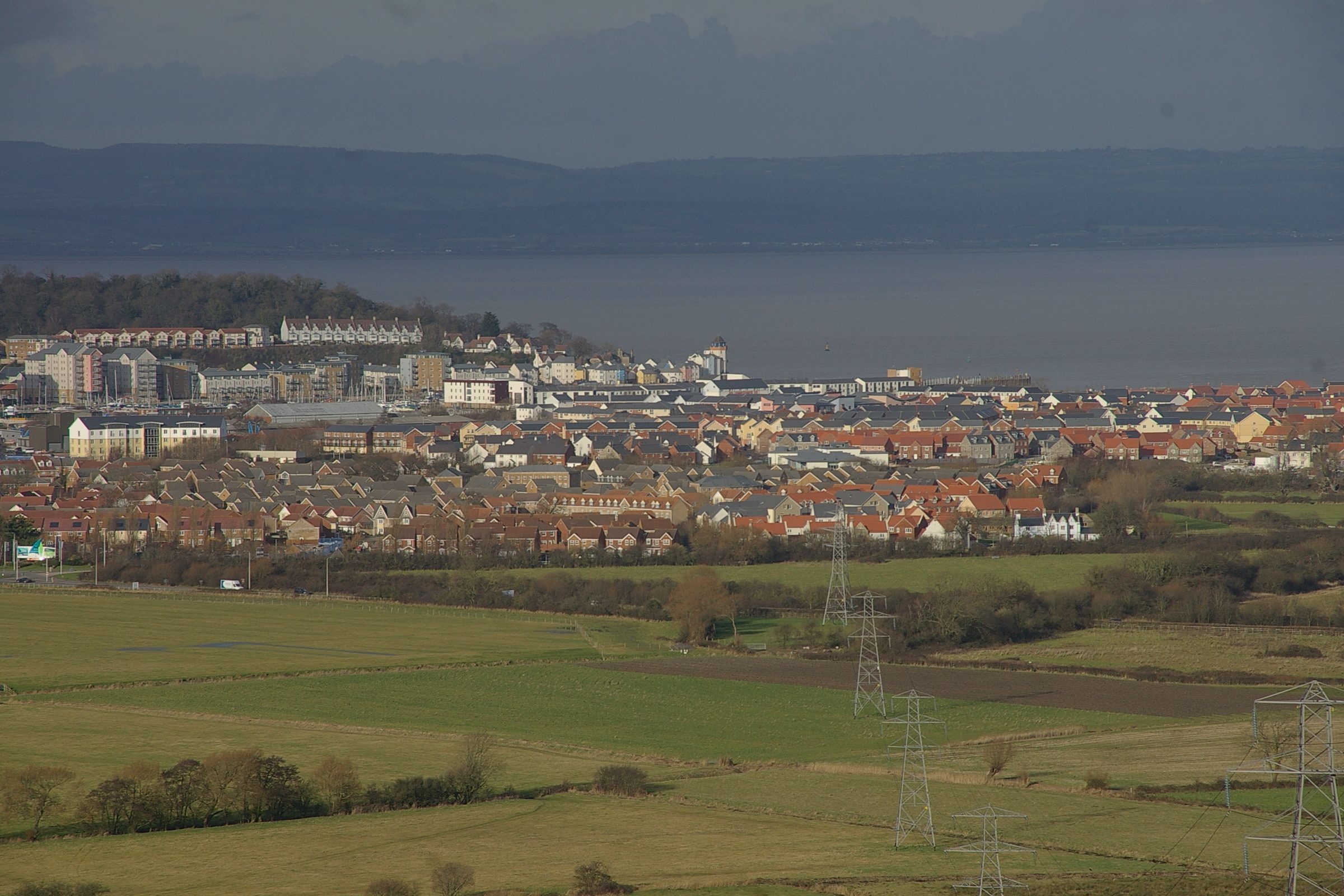 picture of Portishead, Somerset.