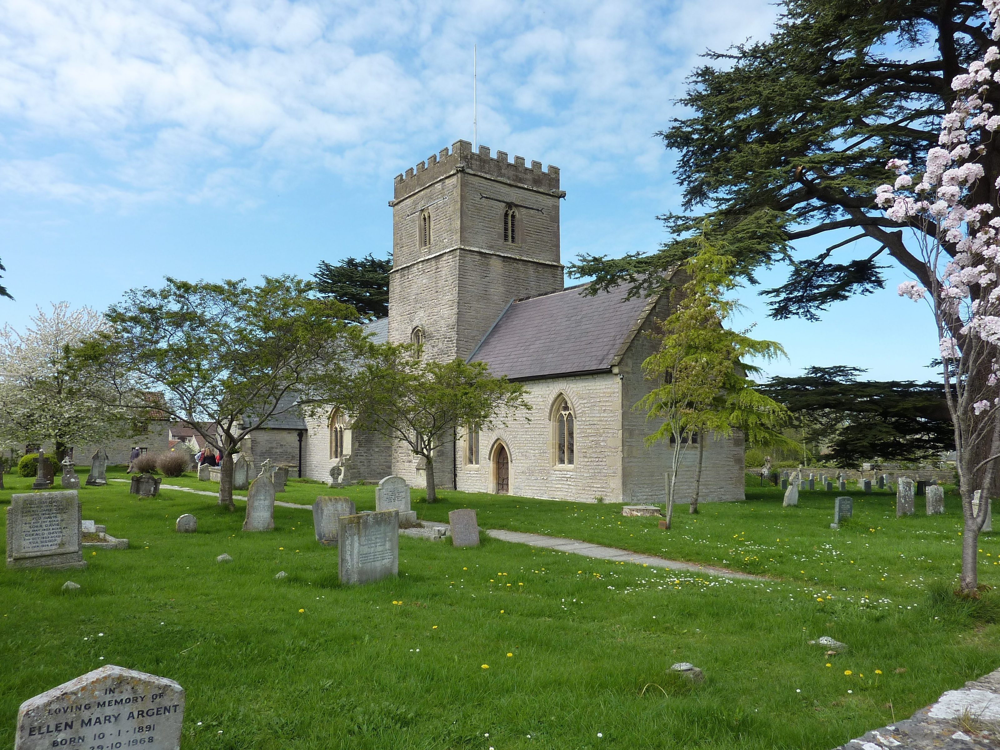 picture of Shapwick, Somerset.