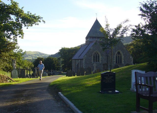 picture of Llandinam.