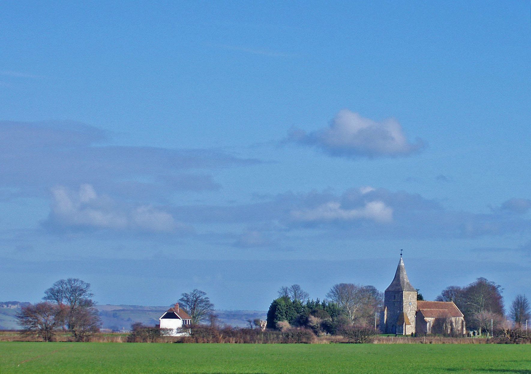 picture of Romney Marsh.